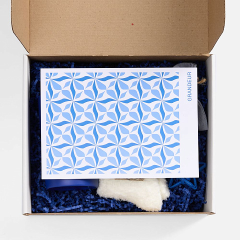 Набор Sockshire, синий - рис 4.