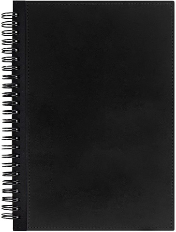 Ежедневник Notera Maxi, недатированный, черный