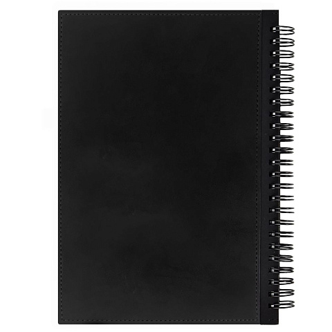 Ежедневник Notera Maxi, недатированный, черный - рис 3.
