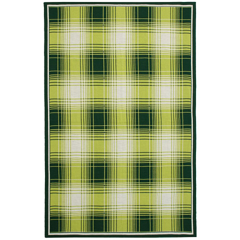 Плед Duotone, зеленый с белым - рис 4.