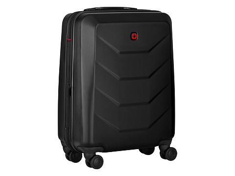 Чемодан WENGER Prymo, чёрный, малый, 40х55х20 см, 36 л, ABS+PC - рис 3.