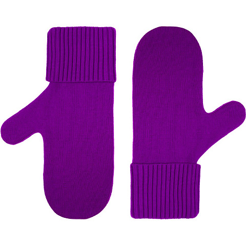 Варежки Yong, фиолетовые - рис 3.