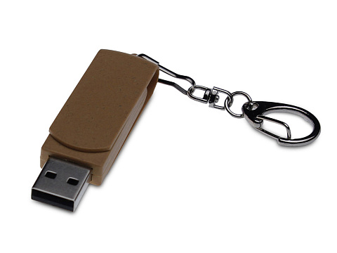 Флешка USB 2.0 Варуна на 16 ГБ, коричневый