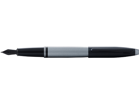 Перьевая ручка Cross Calais Matte Gray and Black Lacquer, перо F - рис 2.