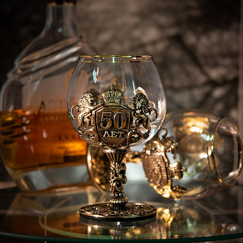 Бокал для коньяка на Юбилей - рис 12.