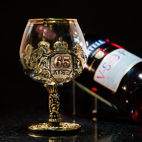 Бокал для коньяка на Юбилей - рис 15.