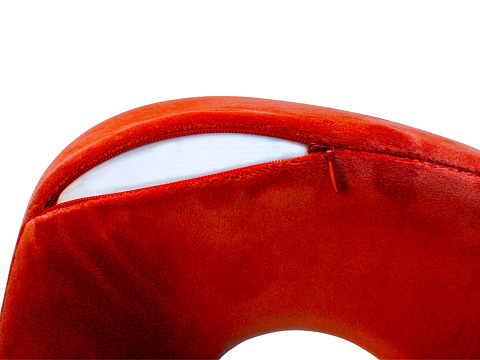 Подушка Dream с эффектом памяти, с кармашком, красный - рис 6.