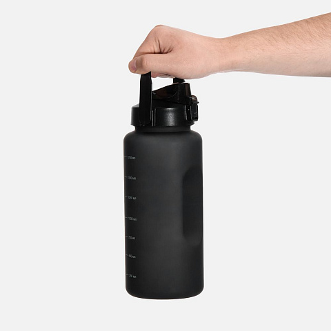 Набор спортивных бутылок Aquapack, черный - рис 9.