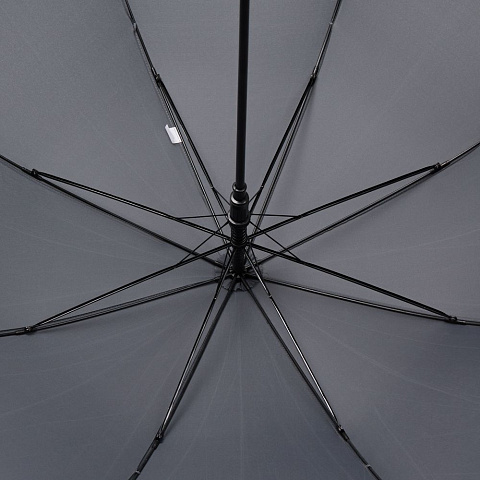 Зонт-трость Rainolla, серый - рис 4.