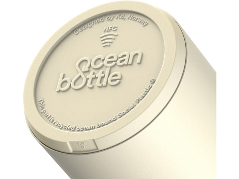 Бутылка для воды Ocean Bottle с вакуумной изоляцией объемом 750 мл, песочный - рис 6.