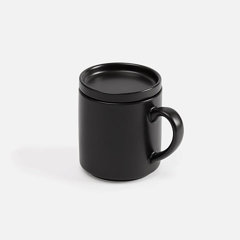 Беспроводное зарядное устройство с подогревом кружки Hot Task, черное - рис 7.