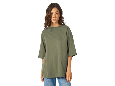 Футболка Berlin к/р оверсайз, 100% хлопок, 180гр, хаки - рис 3.