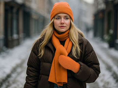 Подарочный набор  Dunant, оранжевый - рис 3.