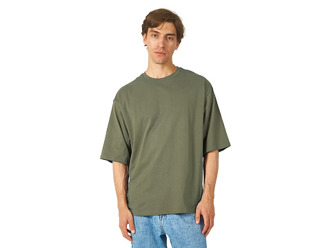 Футболка Berlin к/р оверсайз, 100% хлопок, 180гр, хаки - рис 2.