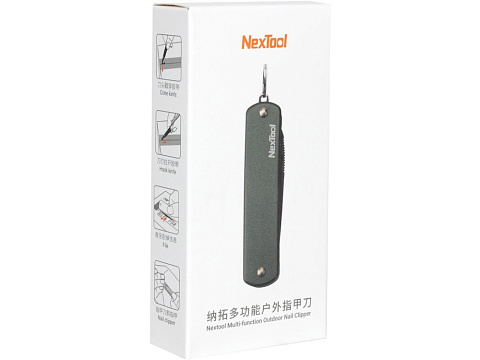 Мультитул-книпсер Nextool Multi Functional Nail Clipper, зеленый, 6 функций - рис 3.