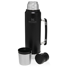 Stanley Classic бутылка объемом 1000 мл - Черный матовый