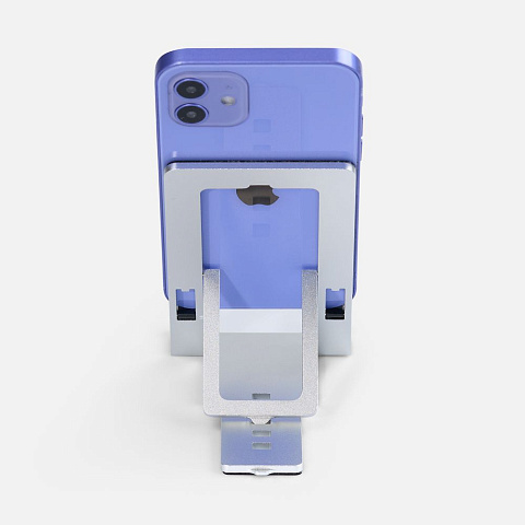 Подставка для смартфона Tactic, серебристая - рис 10.