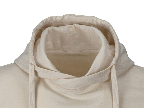 Толстовка с капюшоном мужская Pure, натуральный - рис 3.