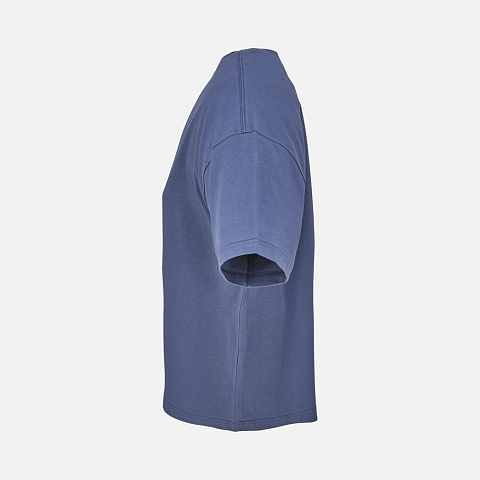 Футболка оверсайз женская Boxy Women, синяя (джинс) - рис 4.