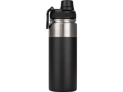 Вакуумная термобутылка ALPINE FLASK, 530 мл, черный - рис 8.