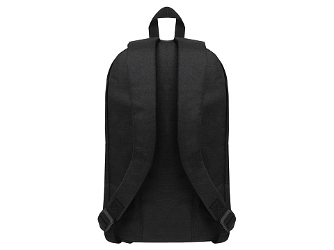 Рюкзак TORBER ГРАФФИТИ, черный, полиэстер меланж, 46 х 29 x 18 см - рис 4.