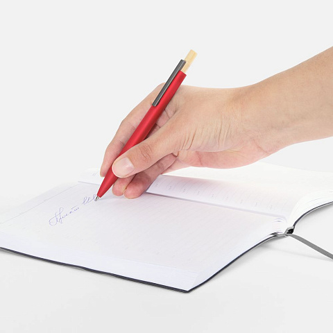 Ручка шариковая Bambink, красная - рис 7.