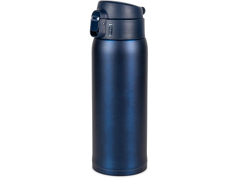 Термокружка Relaxika 701 (0,48 литра), синяя (без лого) - рис 2.