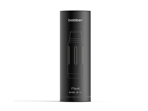 Термос для напитков, вакуумный, бытовой, тм bobber. Объем 1 литр. Артикул Flask-1000 Matte - рис 5.