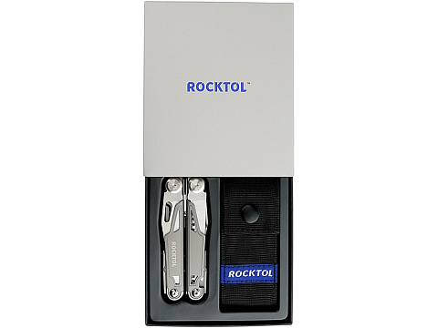Мультитул Rocktol 19 в 1 с титановыми ручками, нейлоновый чехол, подарочная коробка - рис 11.