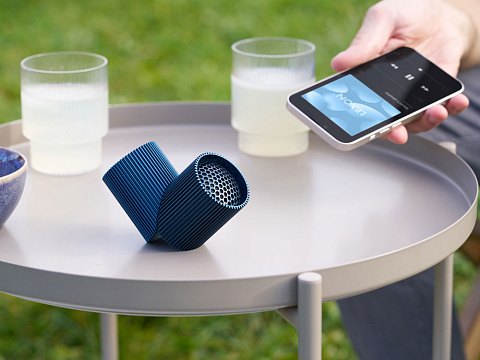 Беспроводная колонка Ray Speaker, синий - рис 9.