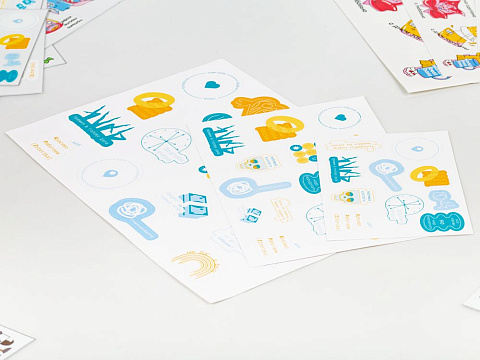 Наклейки из ПВХ Sticker Pack на заказ, L - рис 5.