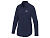 Carnelian женская рубашка из поплина - Navy Blue - миниатюра - рис 5.