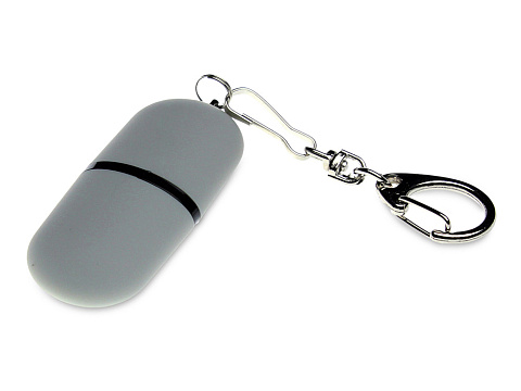 Флешка Goutte Soft-touch на 64 Гб, серый