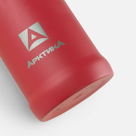 Термос «Арктика 600» с питьевой системой, красный - рис 5.