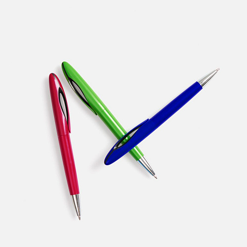 Ручка шариковая Nave Color, зеленая - рис 5.