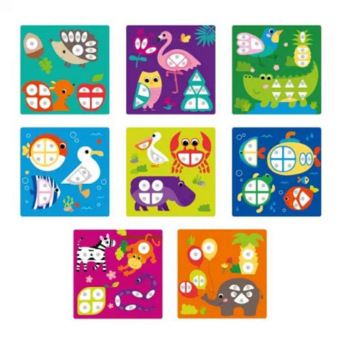 Мозаика "Весёлая геометрия" - рис 3.