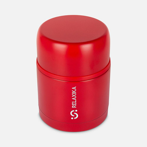 Термос для еды Relaxika 500, красный - рис 3.