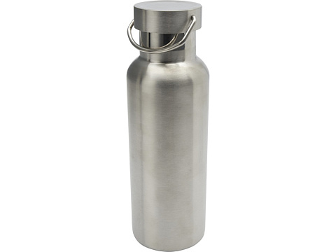 Бутылка для воды Thor из нержавеющей стали, сертифицированной по стандарту RCS, серебряный