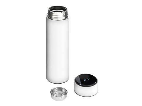 Вакуумный термос Module X с индикатором температуры, 500 мл, белый (P) - рис 3.