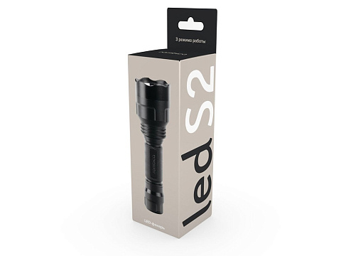 Фонарь светодиодный Rombica LED S2, Cree XPE, 200лм, алюминий - рис 3.