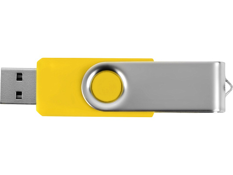 Флеш-карта USB 2.0 16 ГБ Квебек, желтый - рис 4.