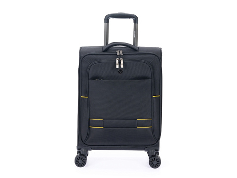 Чемодан TORBER БРОСНО, чёрный, нейлон 600D, 36,5 х 20 х 54 см, 32 л - рис 3.