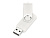 Флеш-карта USB 2.0 16 ГБ Квебек, белый - миниатюра - рис 2.