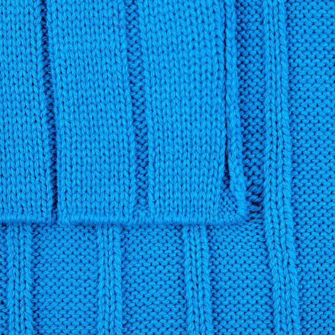 Плед Tressa, синий (неви) - рис 4.