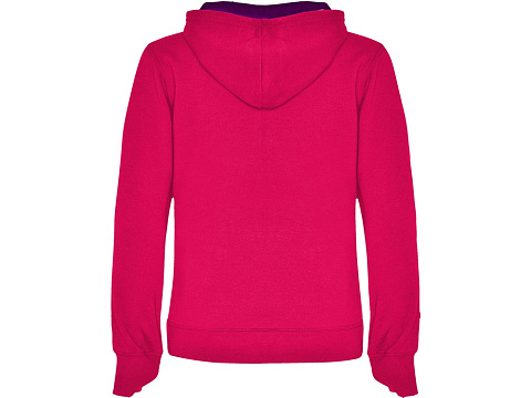 Толстовка с капюшоном Urban женская, фуксия/фиолетовый - рис 2.