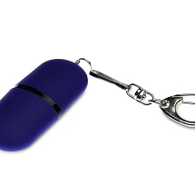 Флешка Goutte Soft-touch на 8 Гб, синий