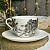 Чашка с блюдцем Магнолия в подарочной упаковке - миниатюра