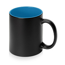 Кружка-хамелеон Surprise матовая, черный/голубой