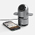 Bluetooth-колонка с беспроводной зарядкой Droid, серая - миниатюра - рис 6.