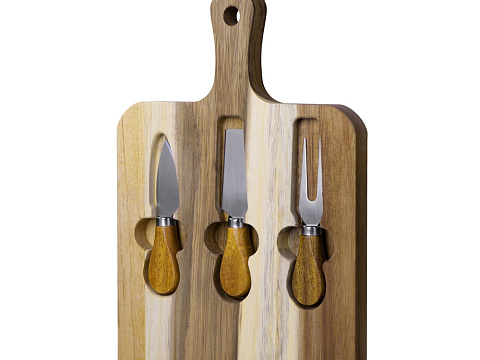 Набор для сыра из акации Parmesan (Р) - рис 5.